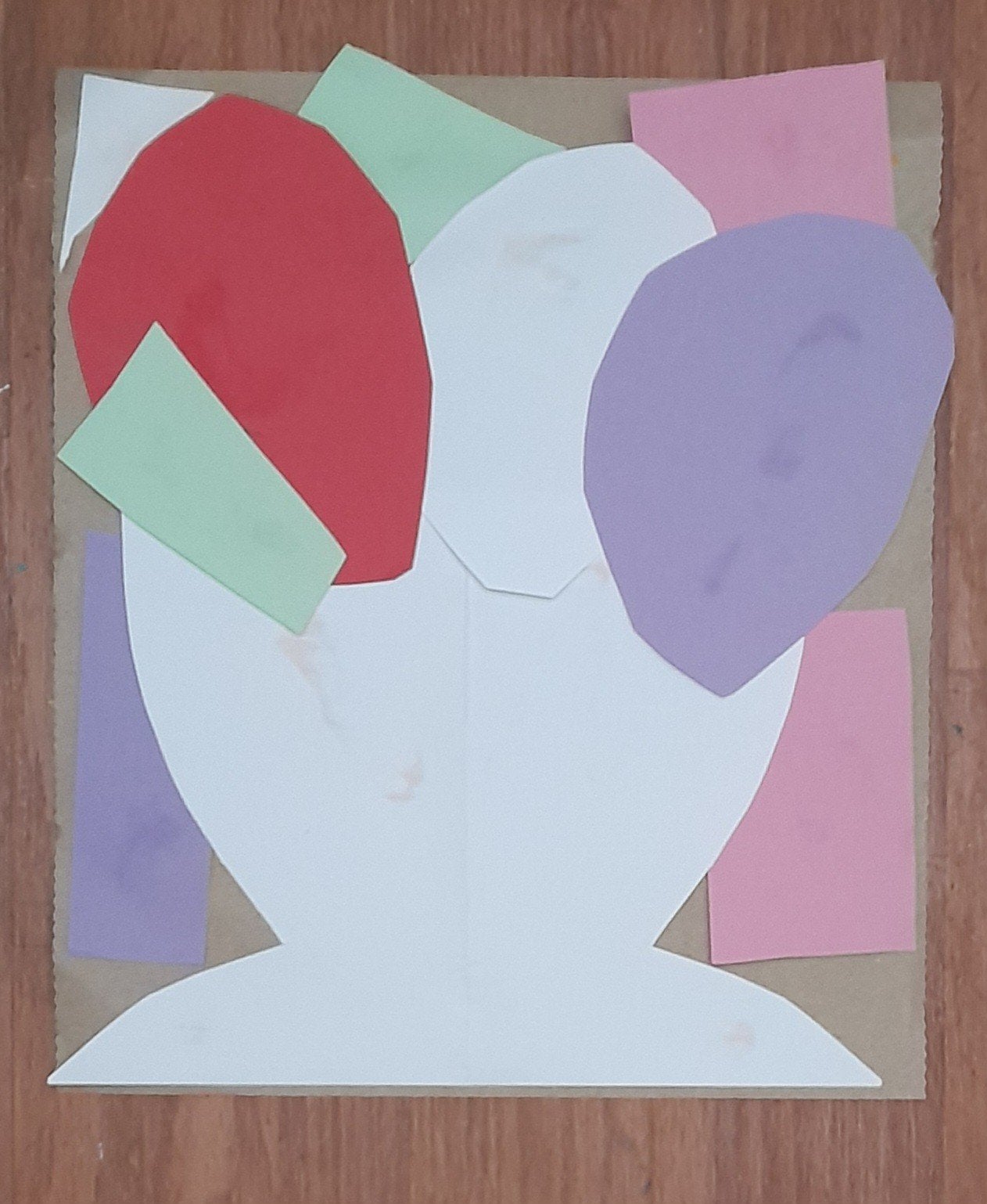 Collage knipsel, Antiek en Kunst, Ophalen of Verzenden