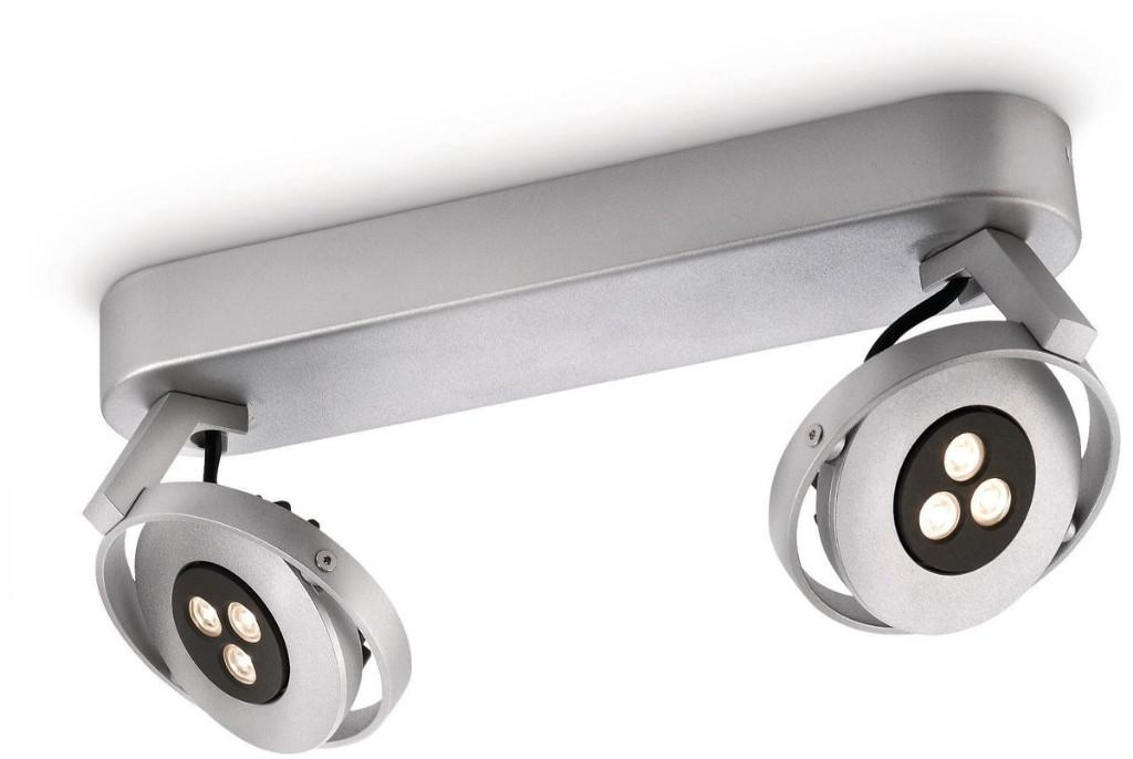 Philips Ledino Teqno wand of plafondspot Led Aluminium, Ophalen of Verzenden, Zo goed als nieuw, Plafondspot of Wandspot