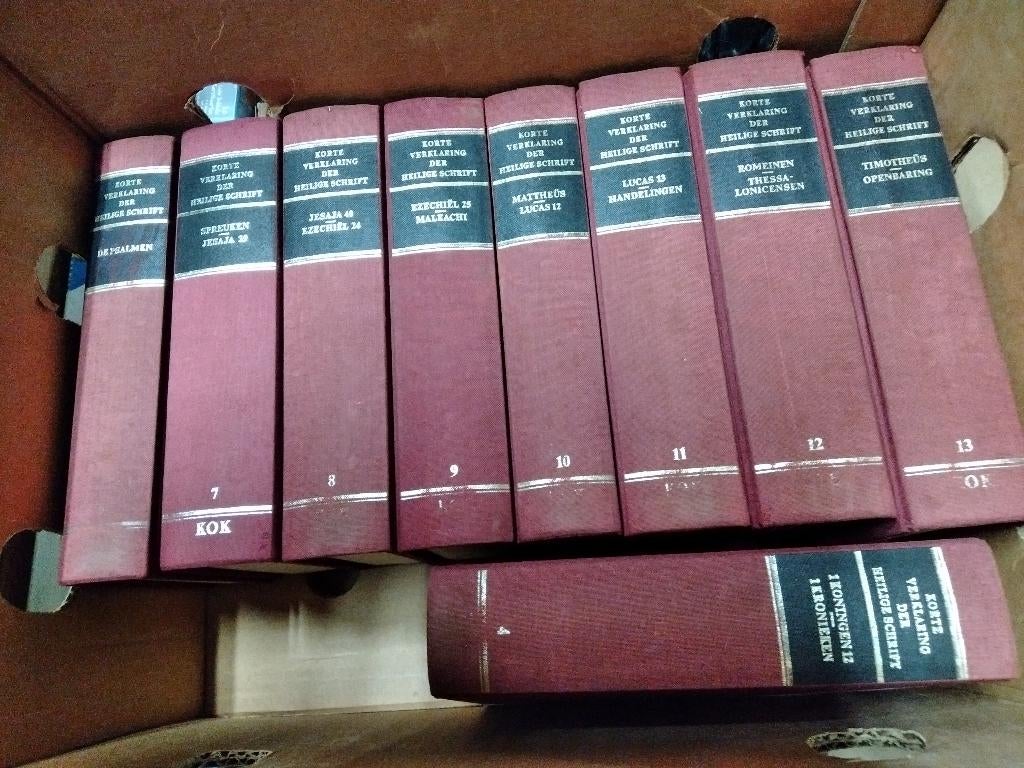 Nr. 1031 13 delige Korte verklaring der Heilige Schrift, Boeken, Godsdienst en Theologie, Gelezen, Ophalen of Verzenden, Christendom | Protestants