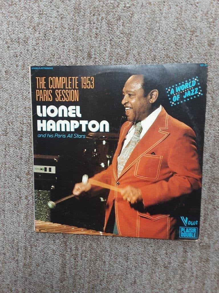 vinyl dubbel lp Lionel Hampton and his paris all stars, Gebruikt, Ophalen of Verzenden, Dubbel-LP, 12 inch