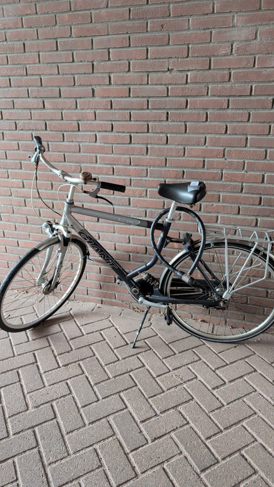 Giant Canberra fiets met extra slot en werkende verlichting, Ophalen, Gebruikt, Giant, Versnellingen