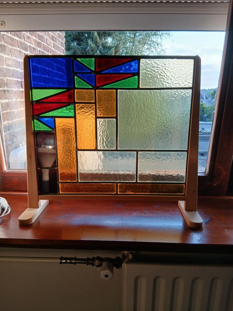 Glas in Loodraam 30er jaren, Ophalen