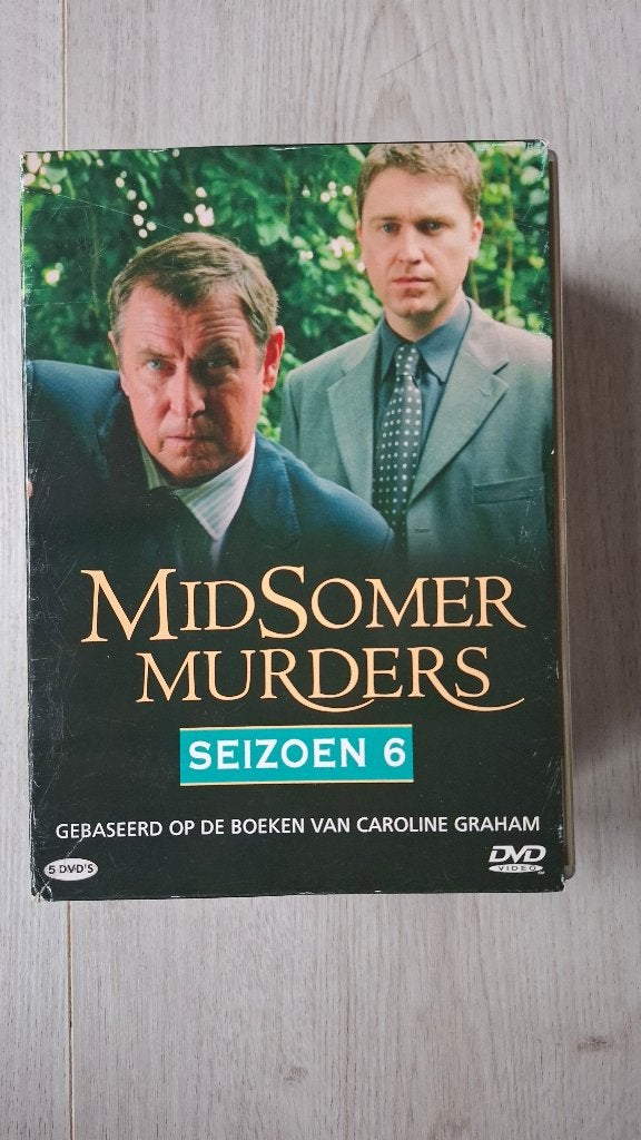 Midsomer Murders - Seizoen 6 DVD Boxset, Misdaad, Nederlands, Ophalen of Verzenden, Seizoen 6