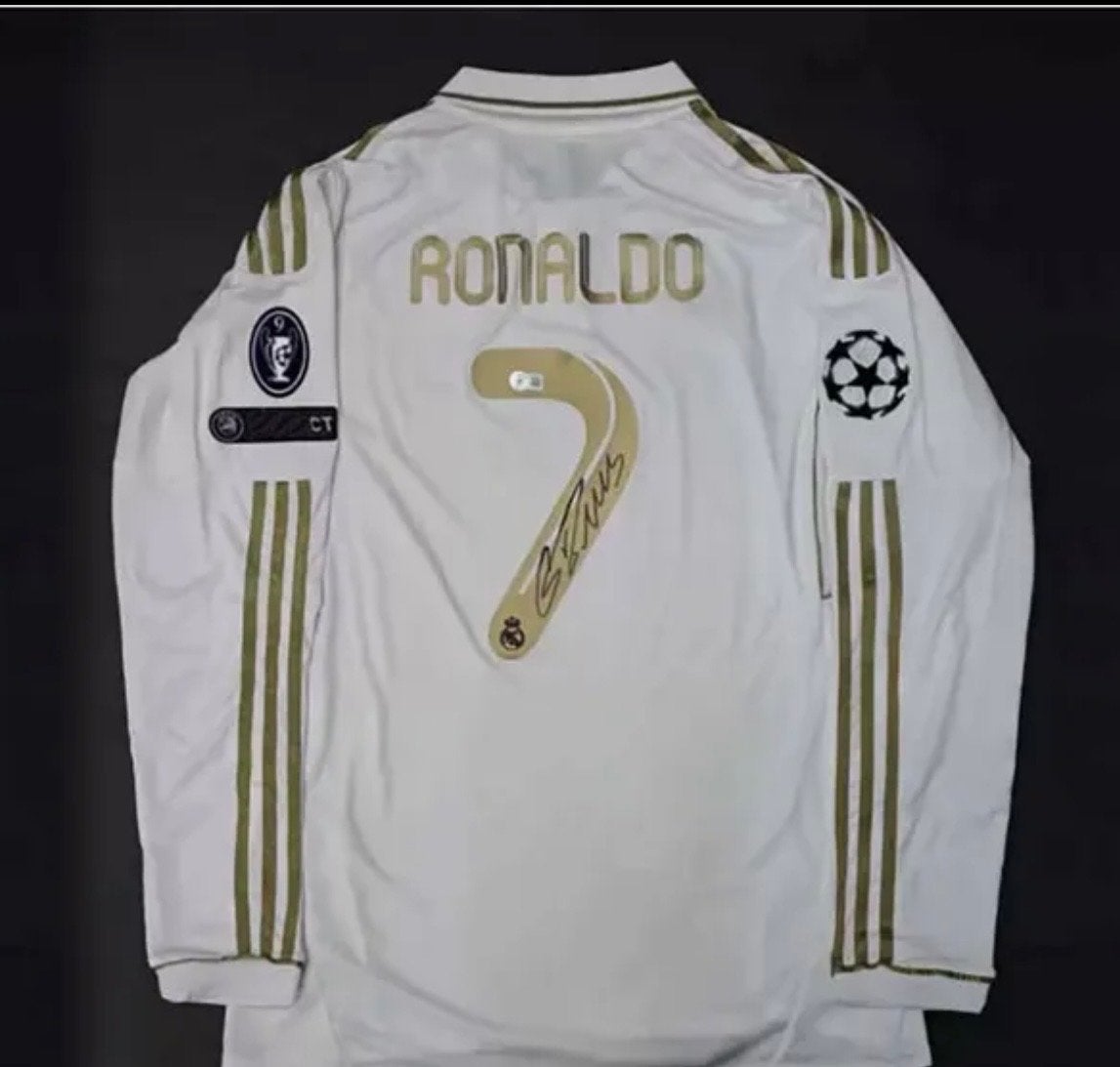Gesigneerd voetbalshirt van bekende spelers, Sport en Fitness, Maat L, Ophalen of Verzenden, Nieuw, Shirt