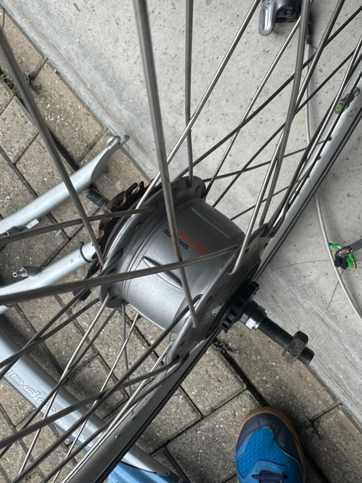 achterwiel Sparta C1 C2 C3 C4 F8e bagagedrager voorvork ect., Ophalen of Verzenden, Zo goed als nieuw, Elektrische fiets, Motor