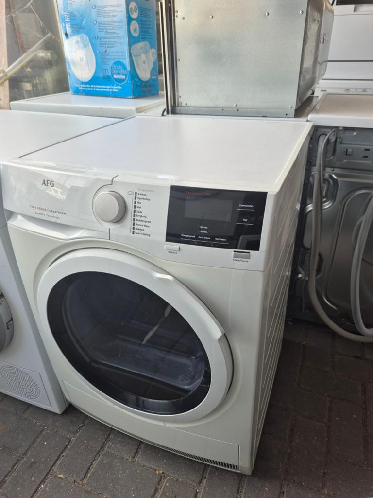 Leuke aeg 7000 serie 8 kg warmtepomp droger A++, Ophalen, Zo goed als nieuw