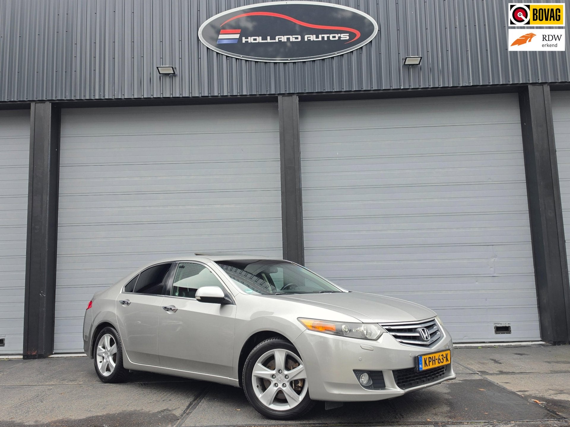Honda ACCORD 2.4i Executive, LAGE KM, LEDER, OPEN DAK, Auto's, Honda, Euro 5, Gebruikt, Zwart, Automatische klimaatregeling