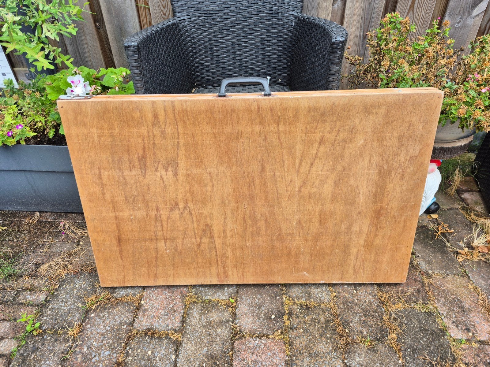 Behangtafel, Ophalen