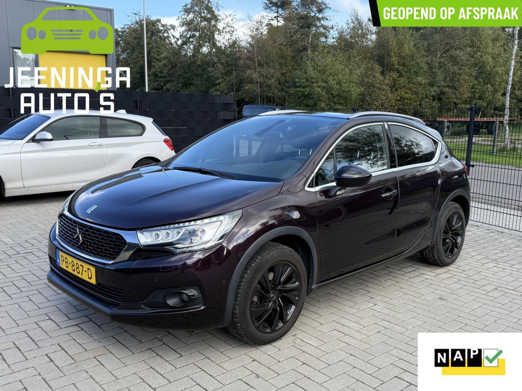 Ds 4 1.2 PureTech Business |Camera|Trekhaak|Clima|NAP, Auto's, Gebruikt, Alcantara, Bedrijf, Handgeschakeld