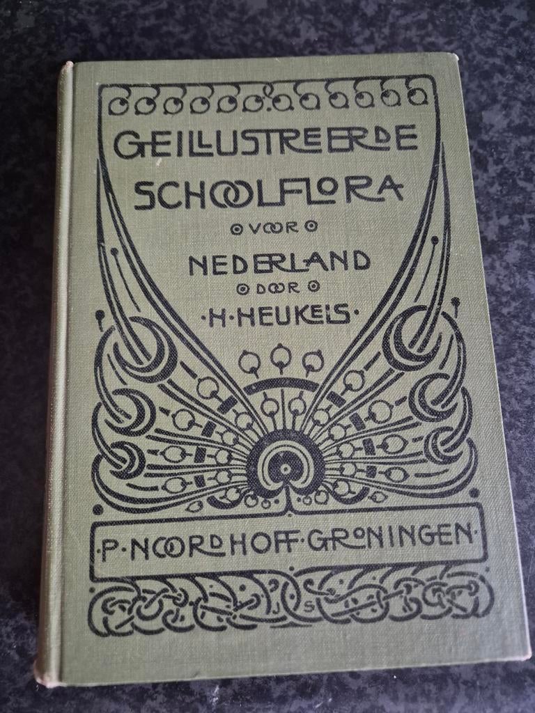 Geïllustreerde Schoolflora Heukels - 4e druk, Antiek en Kunst, Antiek | Boeken en Bijbels, Ophalen of Verzenden