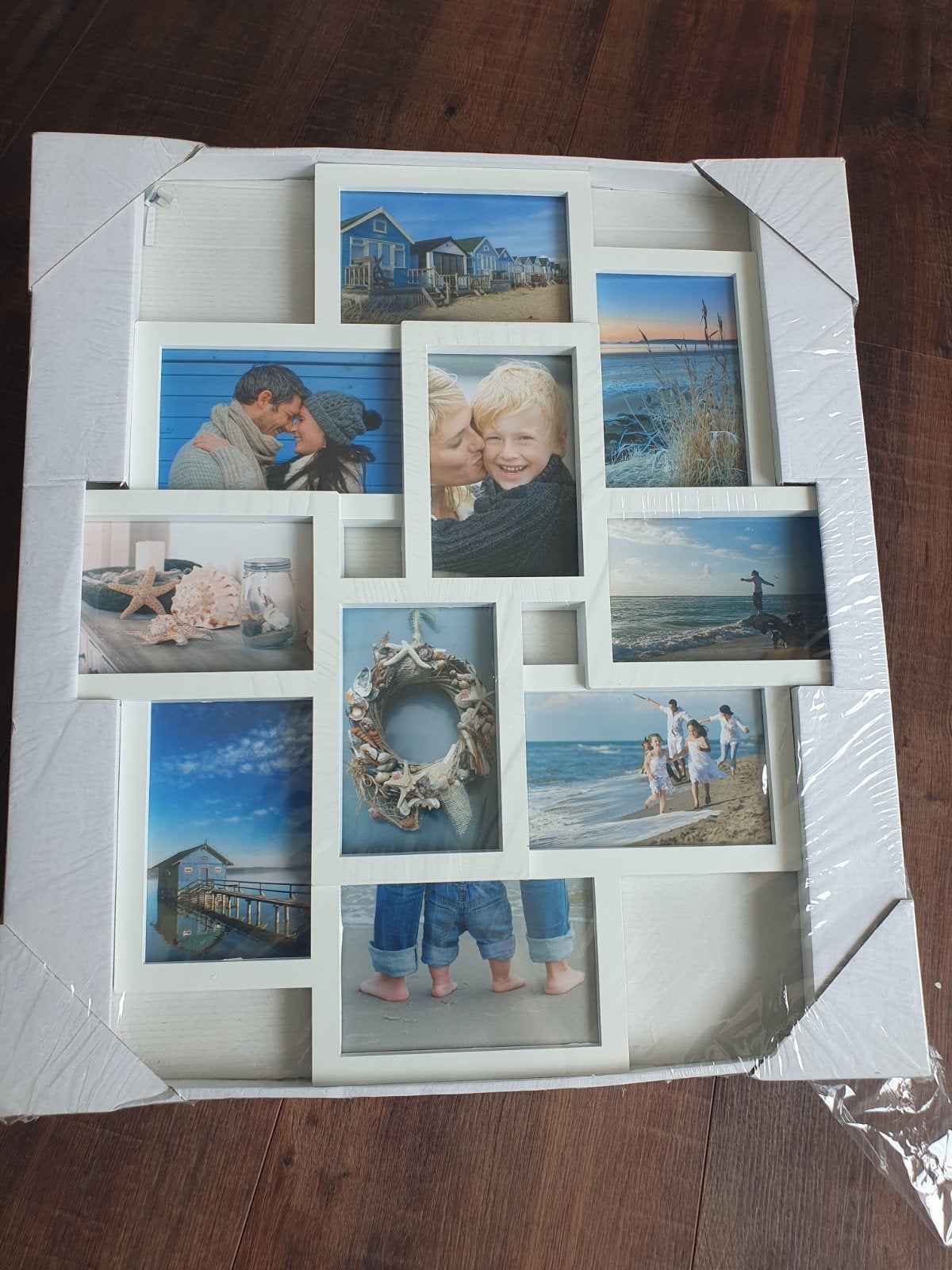 Fotolijst 50x55cm, Audio, Tv en Foto, Fotografie | Fotolijsten, Ophalen, Nieuw, Wit, Collagefotolijst