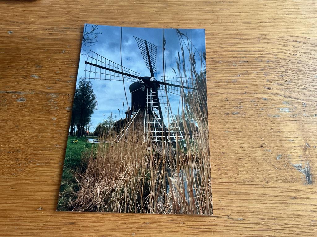 1109 molen Franeker, Ophalen of Verzenden, Voor 1940, Zo goed als nieuw