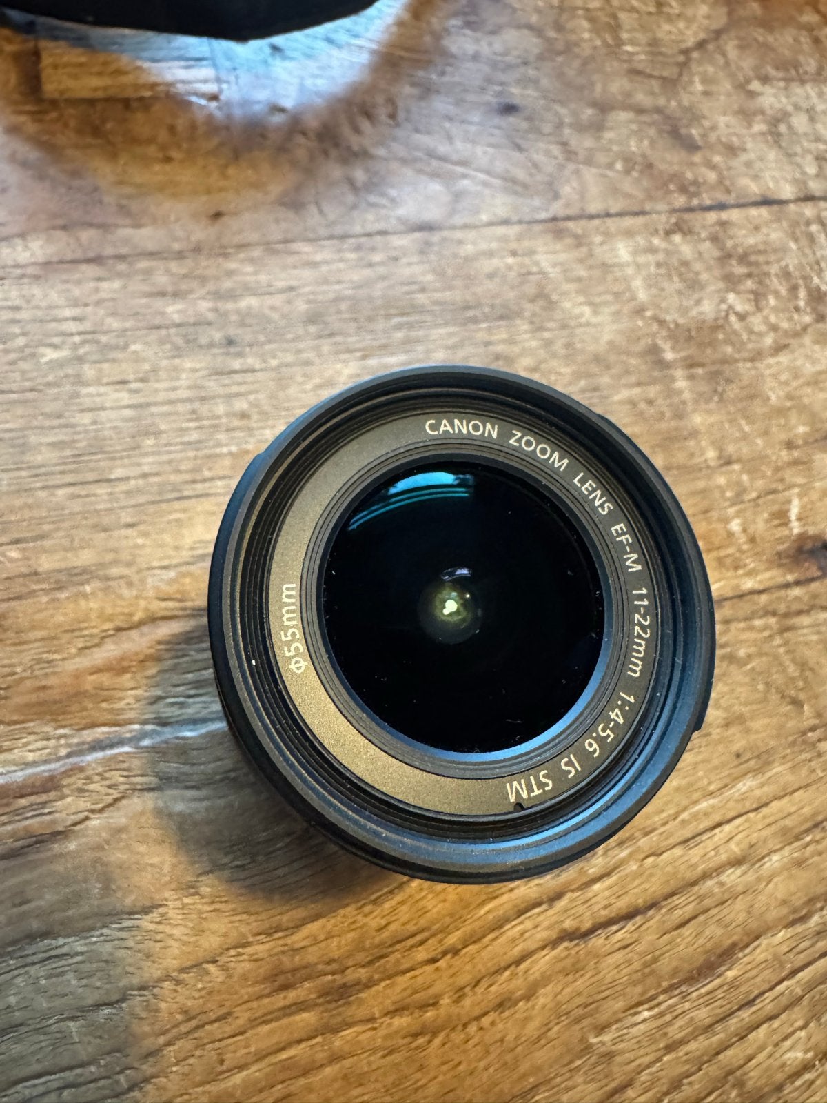 Canon Zoom Lens EF-M 11-22mm f/4-5.6 IS STM - Defect, Audio, Tv en Foto, Ophalen, Canon, Groothoeklens, Beeldstabilisatie