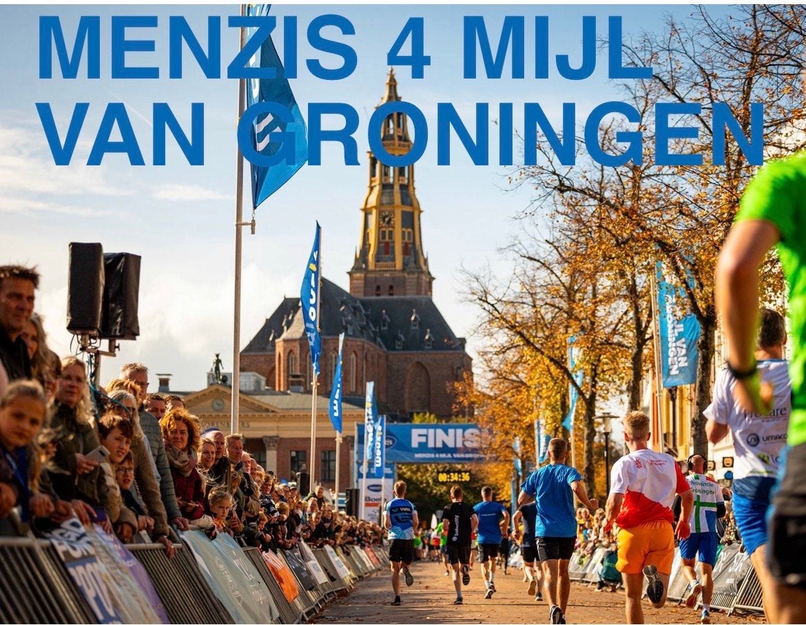 Menzis 4 Mijl van Groningen, Overige merken, Overige typen, Nieuw, Ophalen of Verzenden