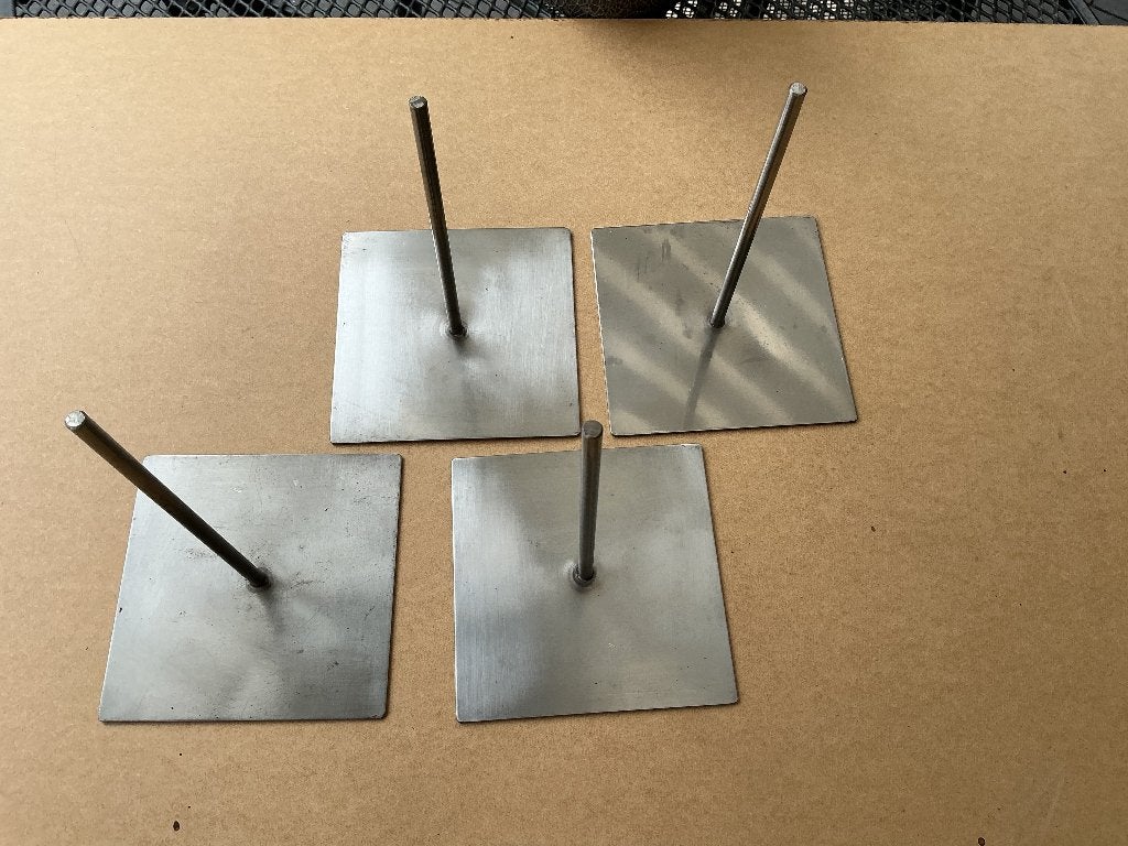 Console voor sculpturen, Antiek en Kunst, Ophalen of Verzenden, Metaal, Overige typen