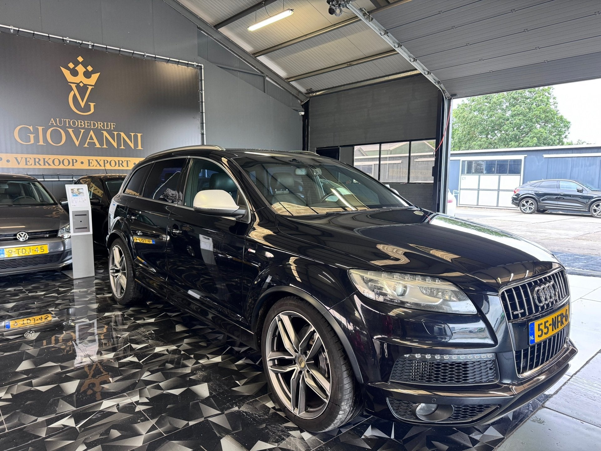 Audi Q7 3.0 TDI quattro Clean Diesel Pro Line + inruil mogel, Auto's, Automaat, Gebruikt, Euro 6, Zwart