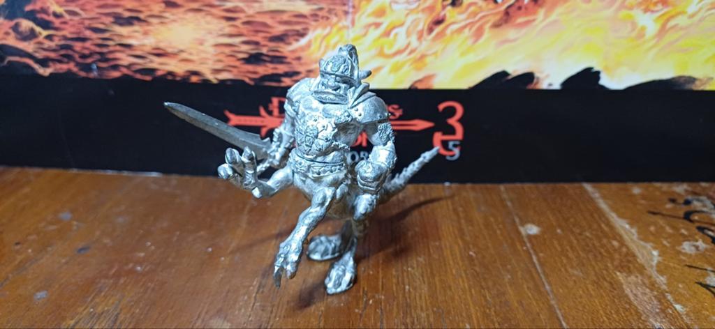 Metalen Dragon Ogre Miniatuur - Warhammer Fantasy, Ophalen of Verzenden, Zo goed als nieuw