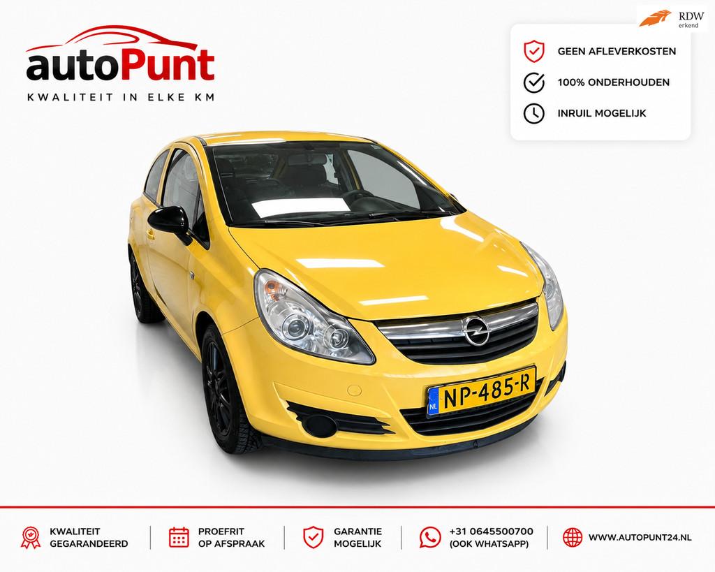 Opel Corsa 1.4-16V Business Sport, Auto's, Opel, Voorwielaandrijving, Stoelverwarming, 1063 kg, Gebruikt
