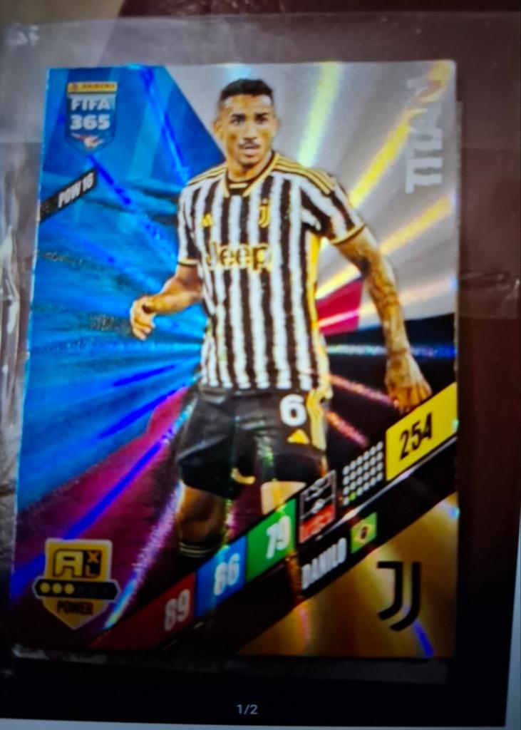 Kaartje FIFA 365 Danilo, Ophalen of Verzenden, Nieuw, Buitenlandse clubs, Poster, Plaatje of Sticker