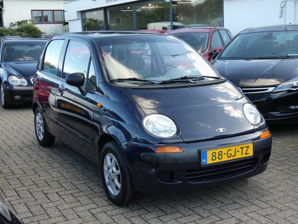 Daewoo Matiz 0.8i SE, Auto's, Blauw, Daewoo, Origineel Nederlands, Bedrijf