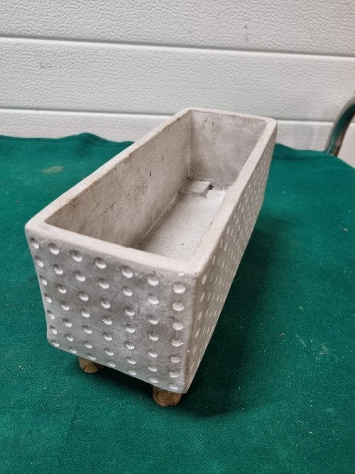 Bloembakje op houten pootjes, Ophalen of Verzenden, 'T Olde Gre-j, Info@toldegrej.nl, Endepoelstraat 20f Didam