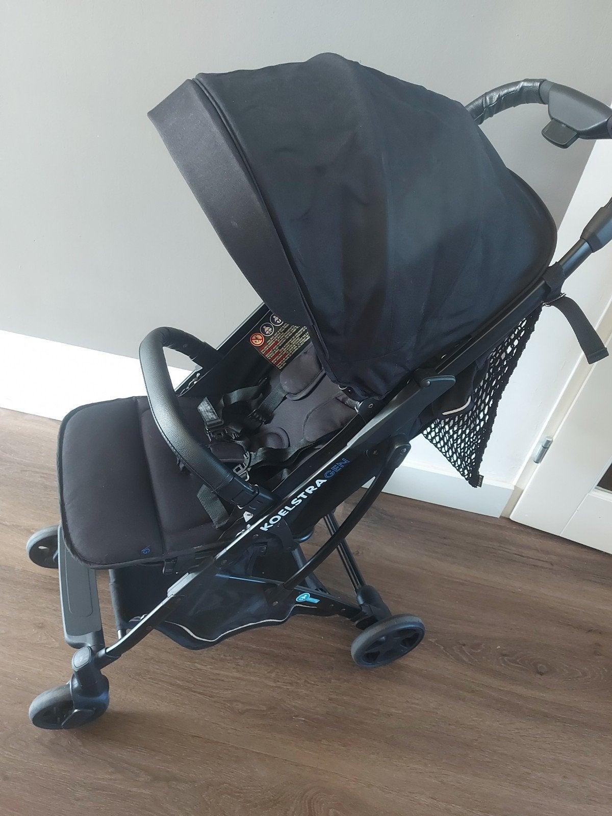 Koelstra Simba T4 Buggy - Zwart, Compact en Lichtgewicht, Ophalen, Zo goed als nieuw, Overige merken