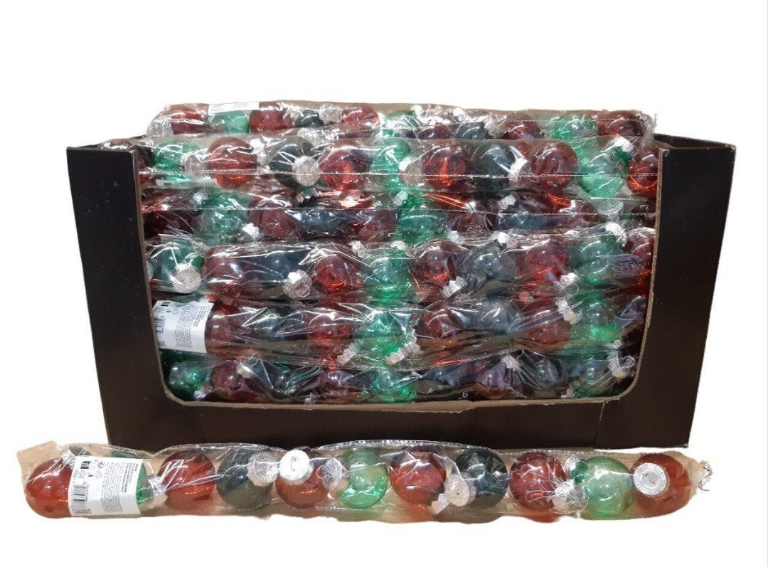 Grote partij 126 x nieuwe kerstballen in koker van 12, Diversen, Ophalen of Verzenden, Nieuw