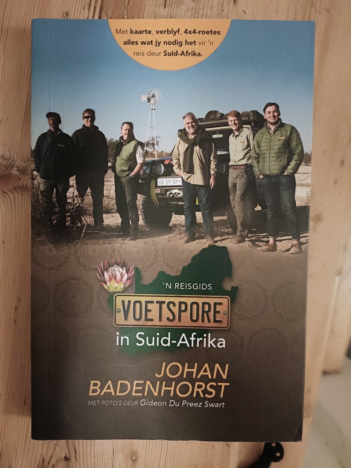 Voetspore in Suid-Afrika - Reisgids Johan Badenhorst, Ophalen of Verzenden