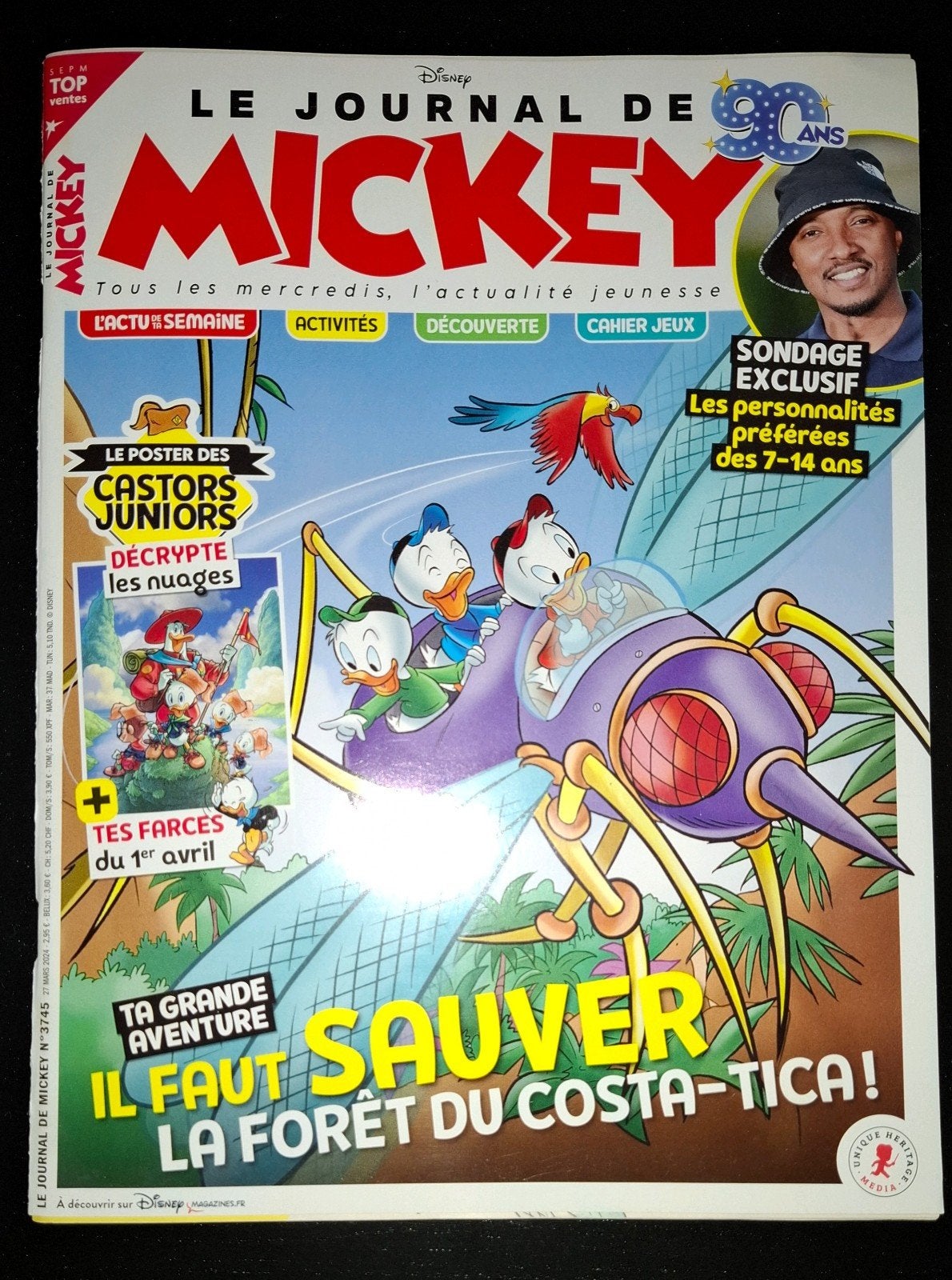 Mickey tijdschrift in het Frans, Ophalen, Fictie algemeen