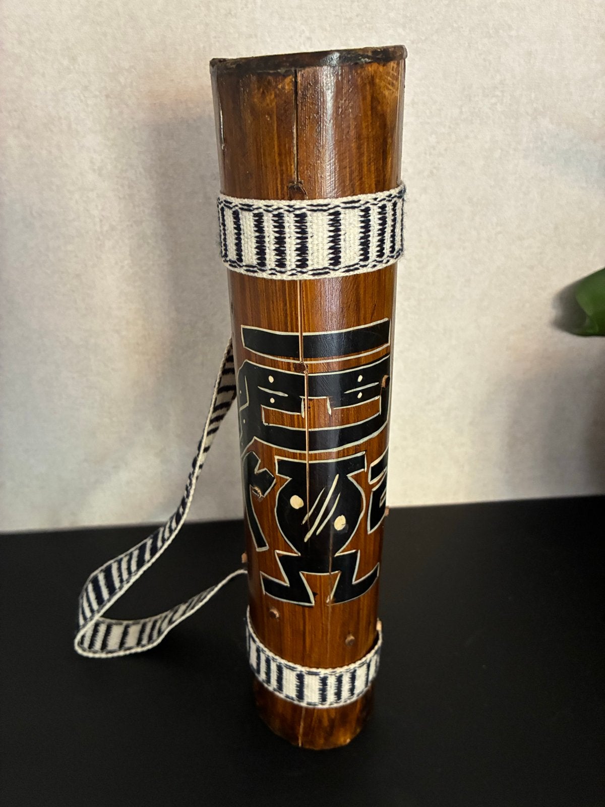 Regenmaker / Rainstick - Handgemaakt Houten Muziekinstrument, Ophalen of Verzenden, Gebruikt, Overige soorten