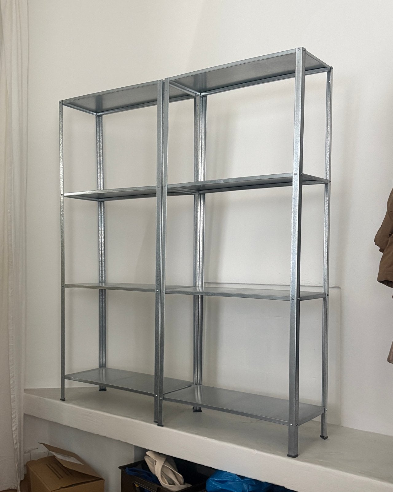 2x IKEA Hyllis metalen stellingkast - Zo goed als nieuw, Ophalen, Zo goed als nieuw