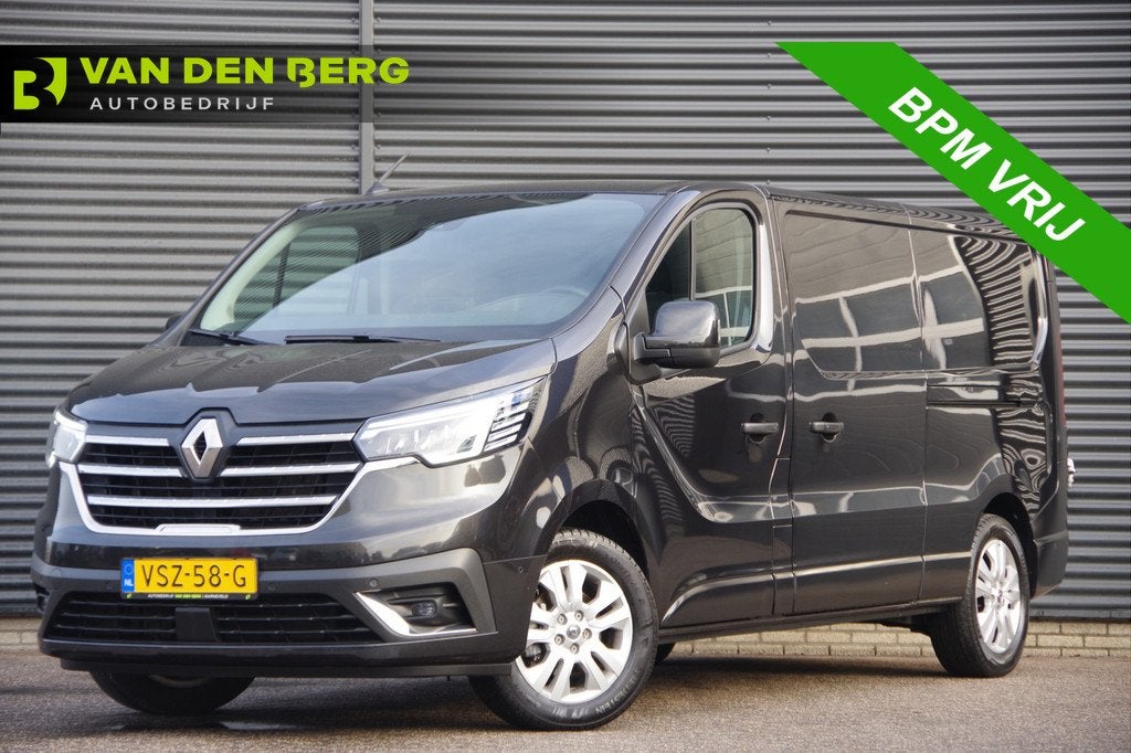 Renault Trafic 2.0 dCi T30 L2 Luxe 150PK AUT. LED, 2X SCHUIF, Auto's, Stof, Gebruikt, Euro 6, 4 cilinders