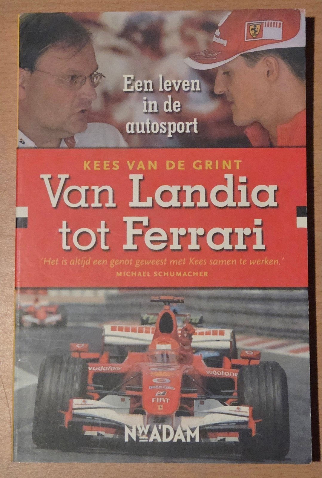 Kees van de Grint  - Van Landia tot Ferrari, Boeken, Ophalen of Verzenden, Zo goed als nieuw, Ferrari