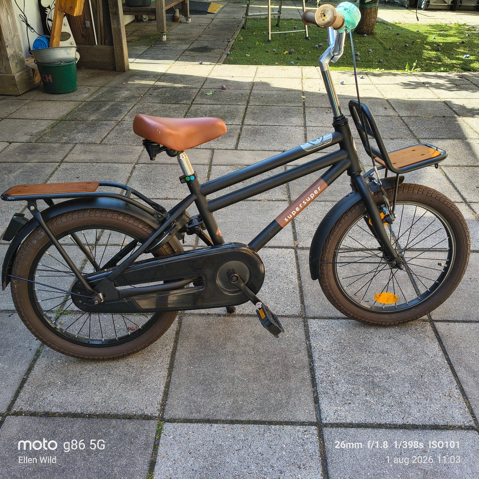Super Super Cargo fiets 18 inch, Ophalen, Zo goed als nieuw, Overige merken