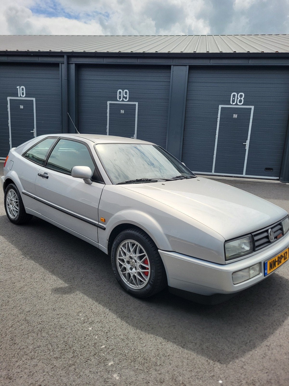 Volkswagen Corrado 2.9 VR6 140KW E2 1992 Grijs, Voorwielaandrijving, Corrado, Zwart, 1200 kg