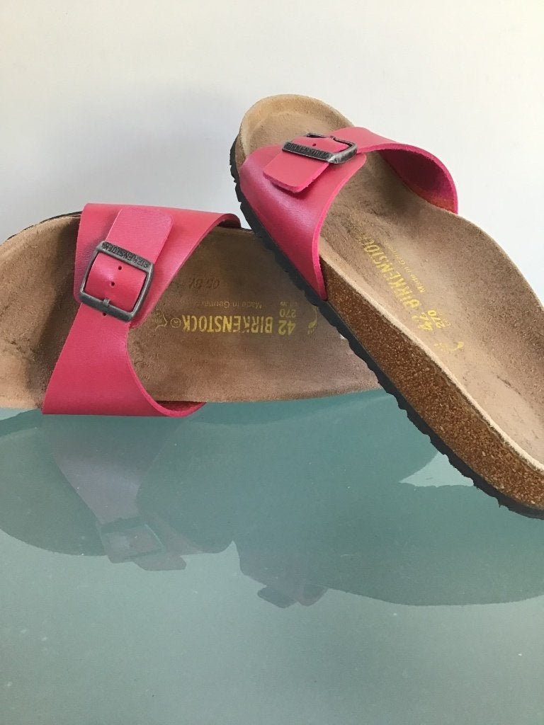 Birkenstock 42 Madrid roze | Gratis verzenden, Slippers, Verzenden, Zo goed als nieuw, Roze
