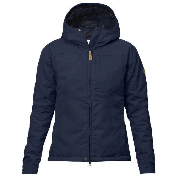 Fjall Raven dames jas Kiruna padded- Navy blauw mt M, Ophalen of Verzenden, Nieuw, Kleding