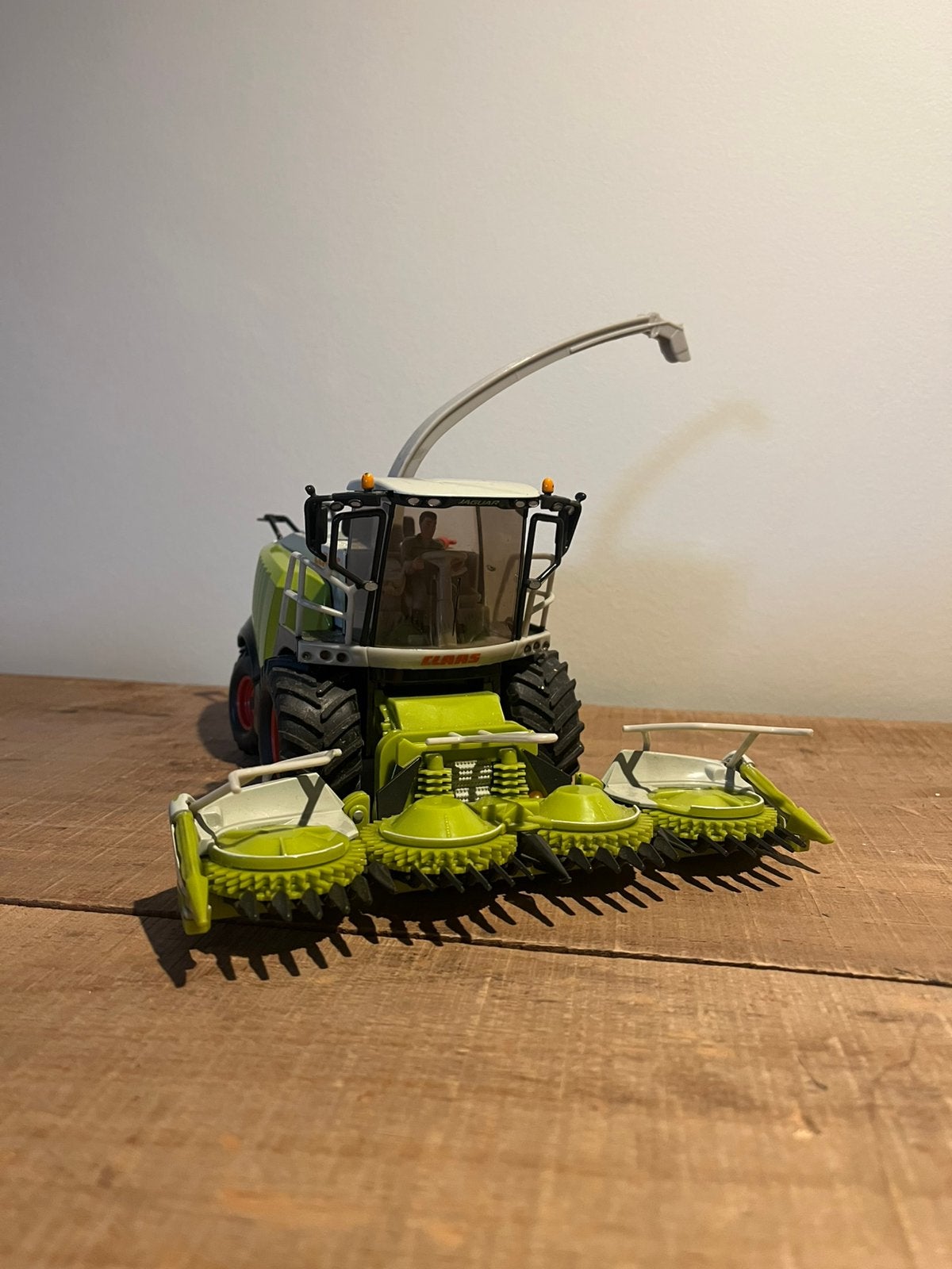 Siku claas hakselaar 1:32 gebruikt jaguer 950, Hobby en Vrije tijd, Ophalen of Verzenden, Gebruikt, Tractor of Landbouw, SIKU