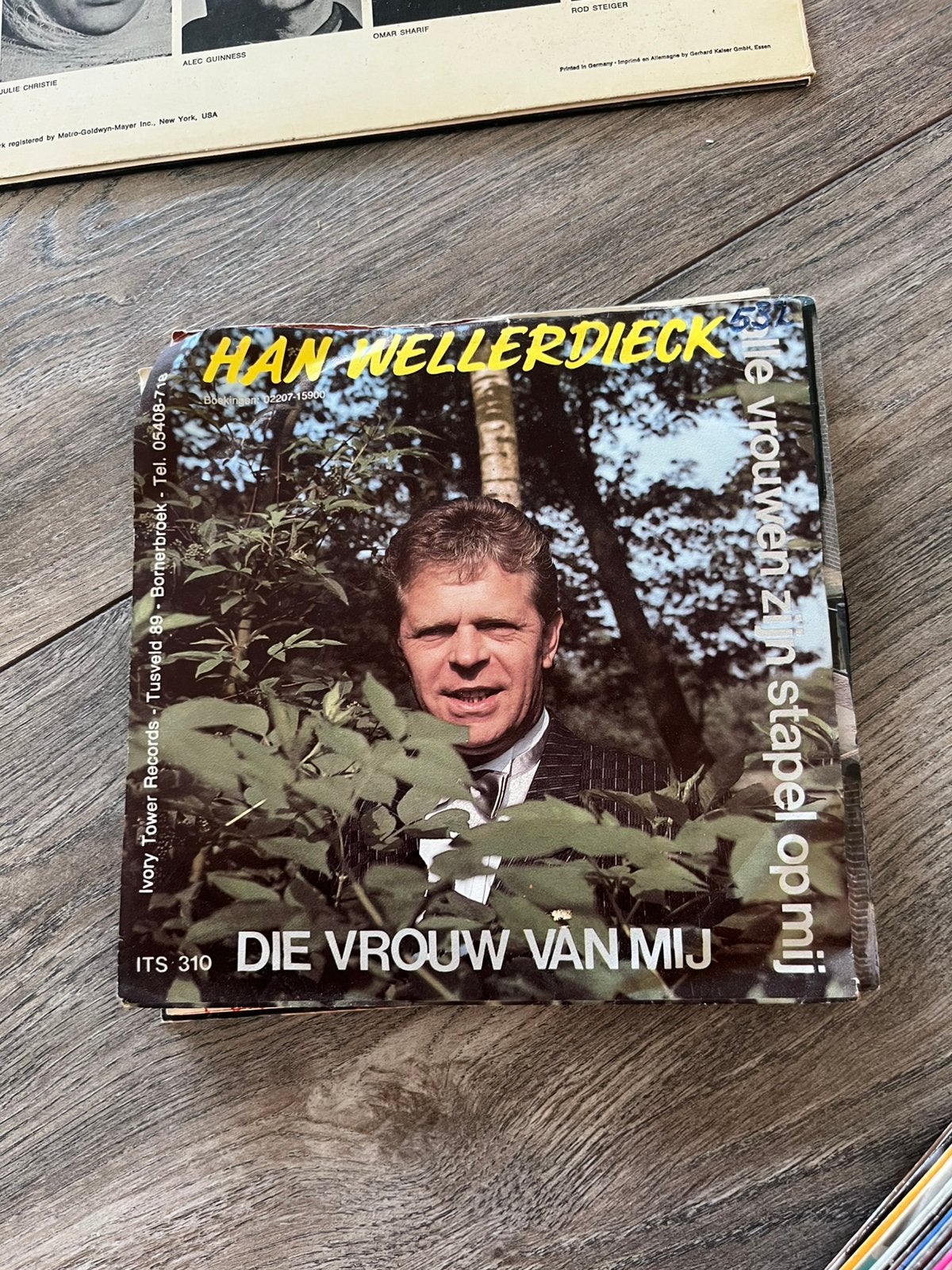 Han Wellerdieck - die vrouw van mij, Ophalen of Verzenden, Zo goed als nieuw, Overige formaten, Levenslied of Smartlap