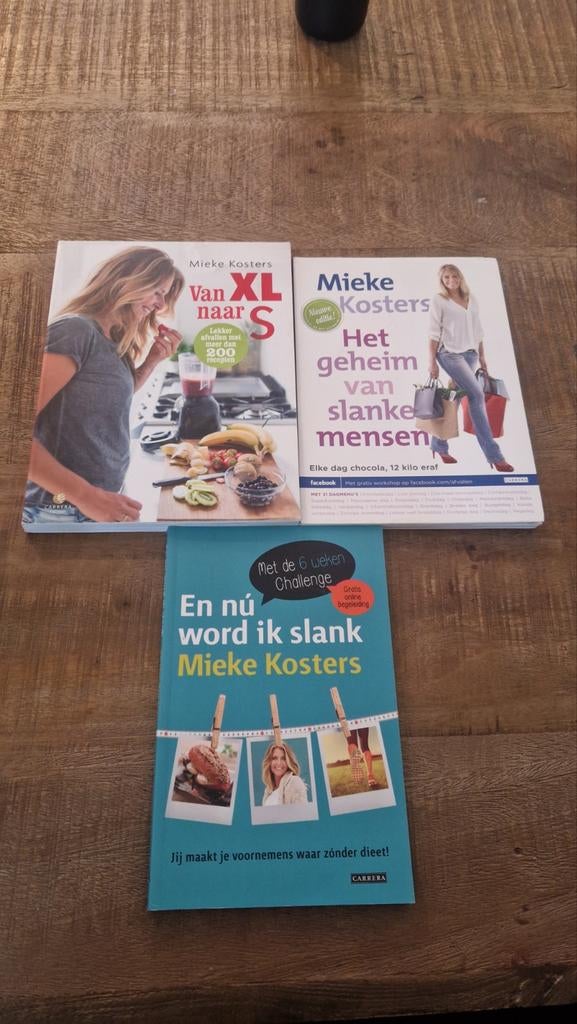 Mieke Kosters: Van XL naar S, Het Geheim, En, Ophalen of Verzenden, Zo goed als nieuw, Dieet en Voeding, Mieke Kosters