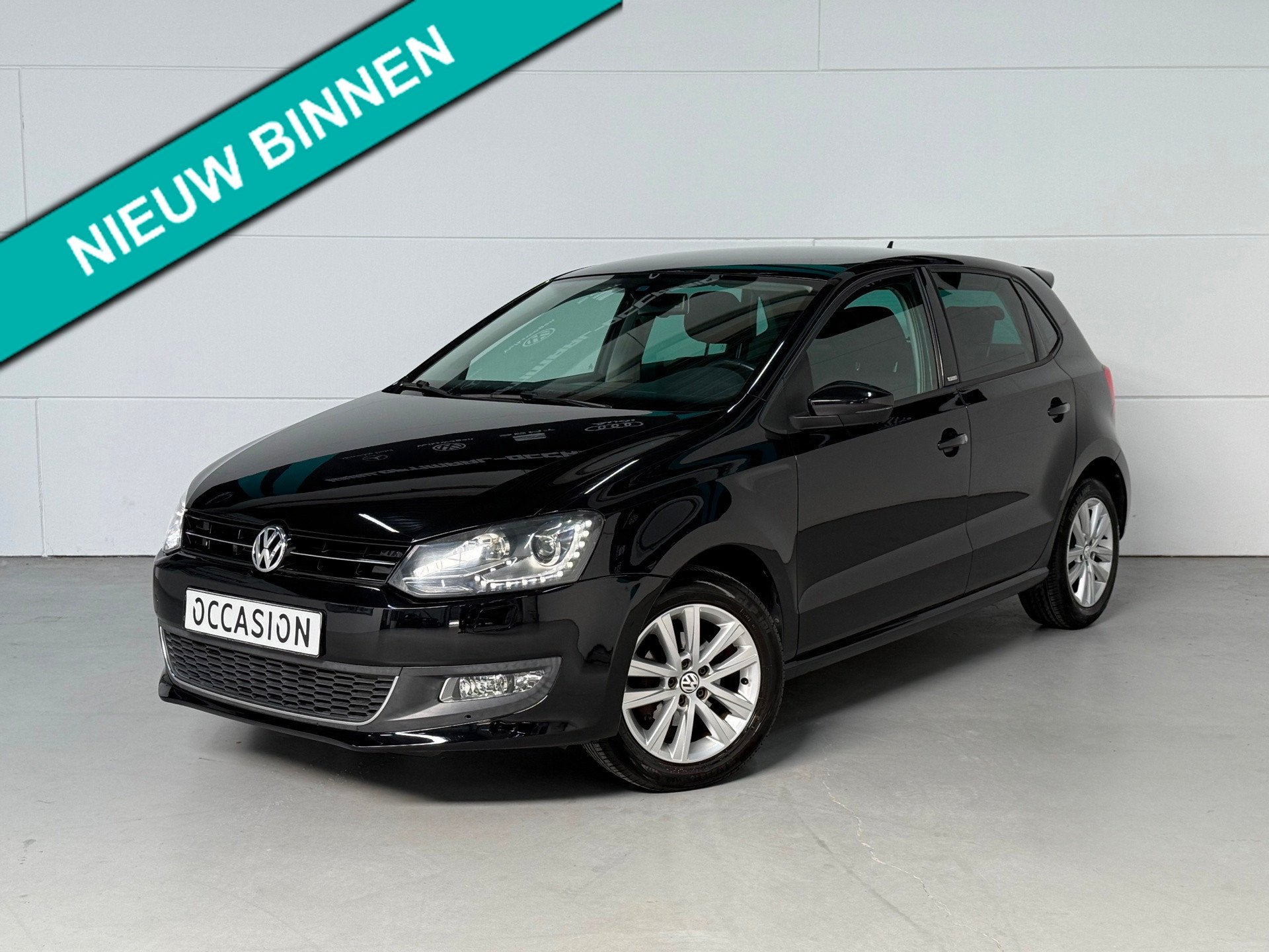 Volkswagen Polo 1.2 TSI Highline Xenon Cruise Stoelvw Pdc 10, Auto's, Voorwielaandrijving, Gebruikt, 4 cilinders, Zwart