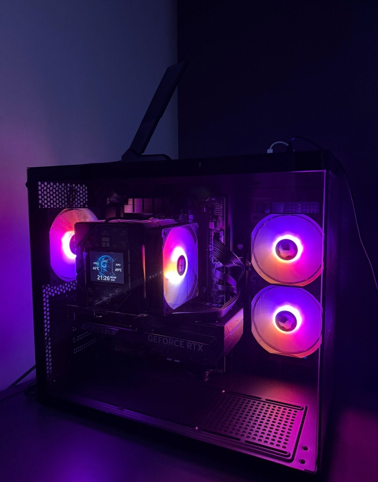Ultimate PC, 32GB DDR5 6400, RTX5070, Ryzen 5 9600X, Ophalen, 32 GB, Zo goed als nieuw, Gaming