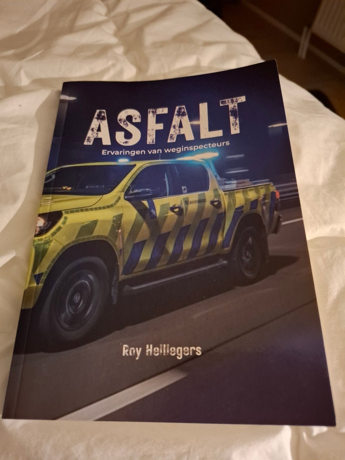 Asfalt ervaringen van weginspecteur Roy Heiligers, Ophalen of Verzenden, Zo goed als nieuw, Roy heiligers