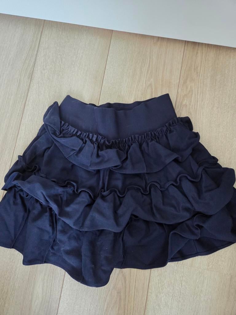 Nikkie rok met ruches - Maat 32 (XS), Kleding | Dames, Blauw, Ophalen of Verzenden, Zo goed als nieuw, Nikkie