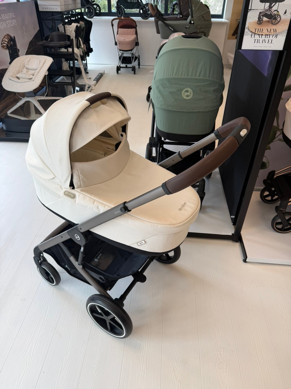 Showmodel Cybex Kinderwagen Balios S Lux Reiswieg & Zitting, Kinderen en Baby's, Ophalen, Zo goed als nieuw, Overige merken