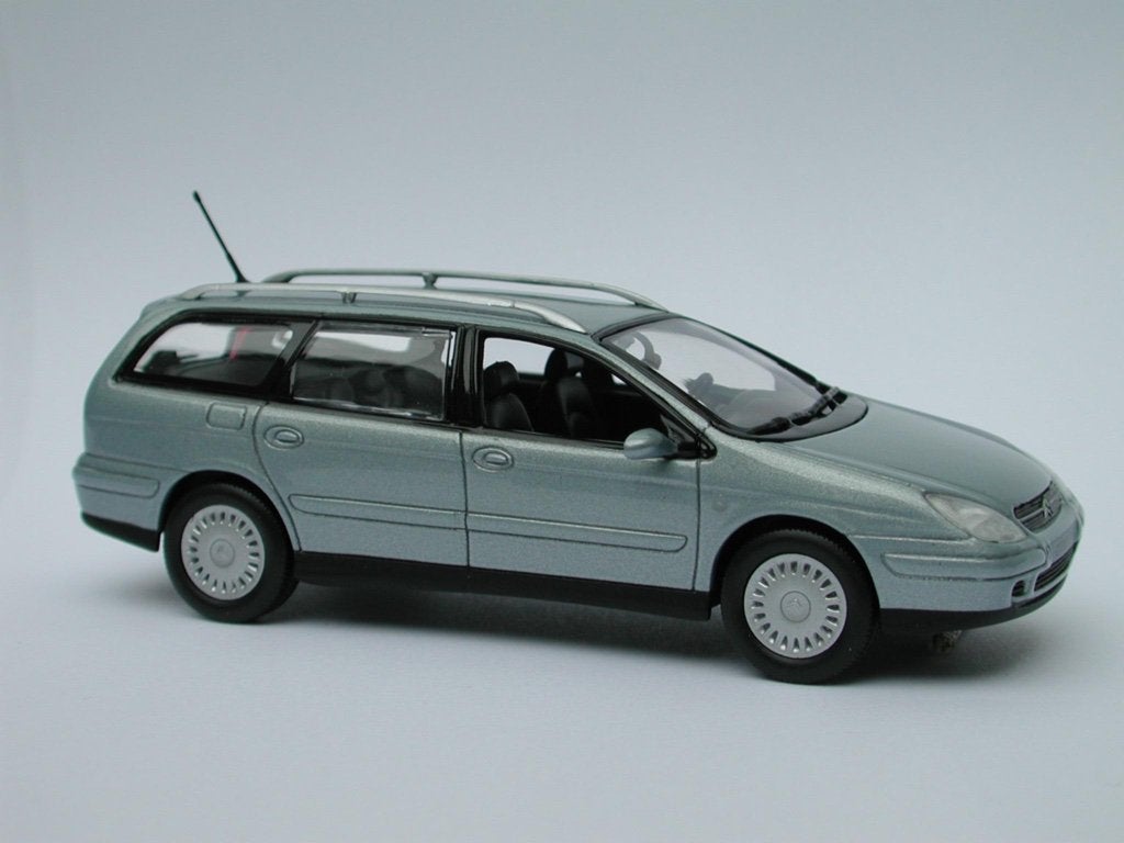 Citroen C5 Break serie 1 zilvergrijs Norev 1;43, Ophalen of Verzenden, Nieuw, Auto, Norev