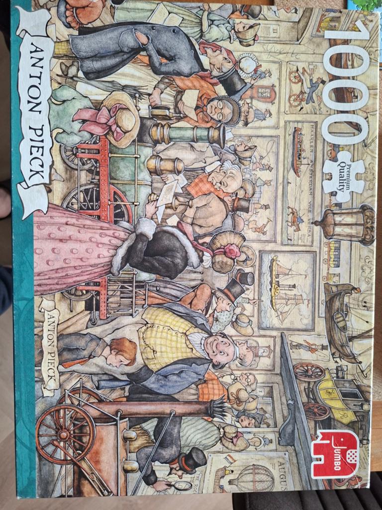 Anton Pieck en Jetses Puzzels - Diverse Afbeeldingen, Ophalen, Meer dan 50 stukjes, 6 jaar of ouder