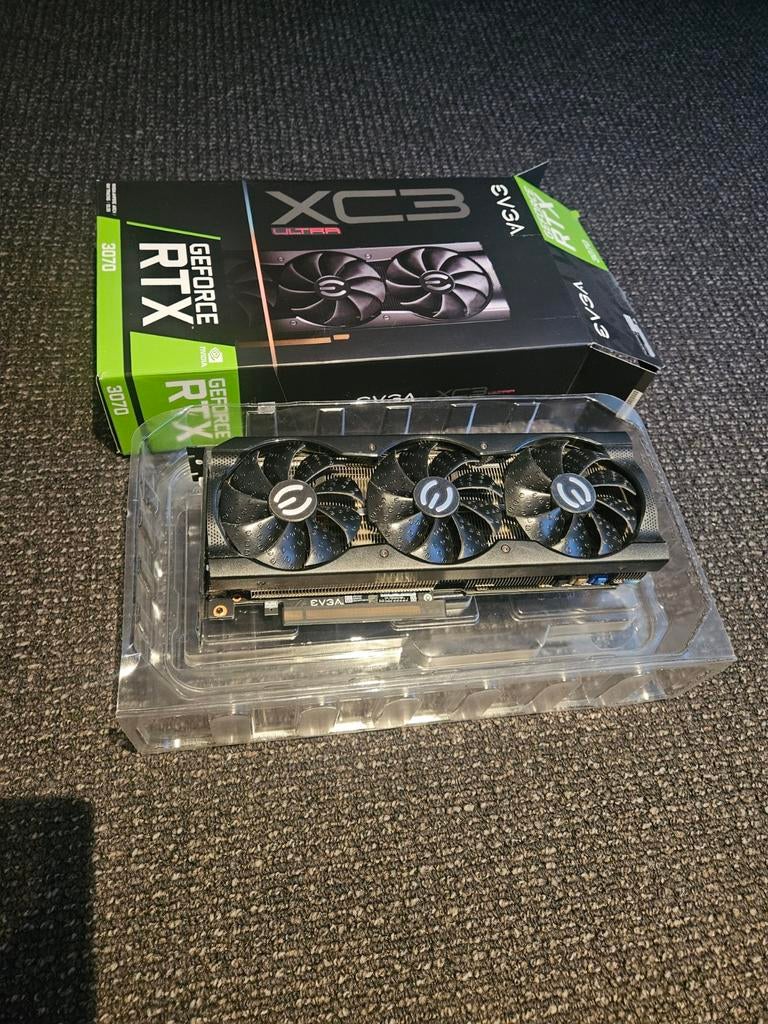 EVGA RTX 3070 XC3 ulrta, Computers en Software, PCI-Express 3, GDDR6, Ophalen of Verzenden, Zo goed als nieuw