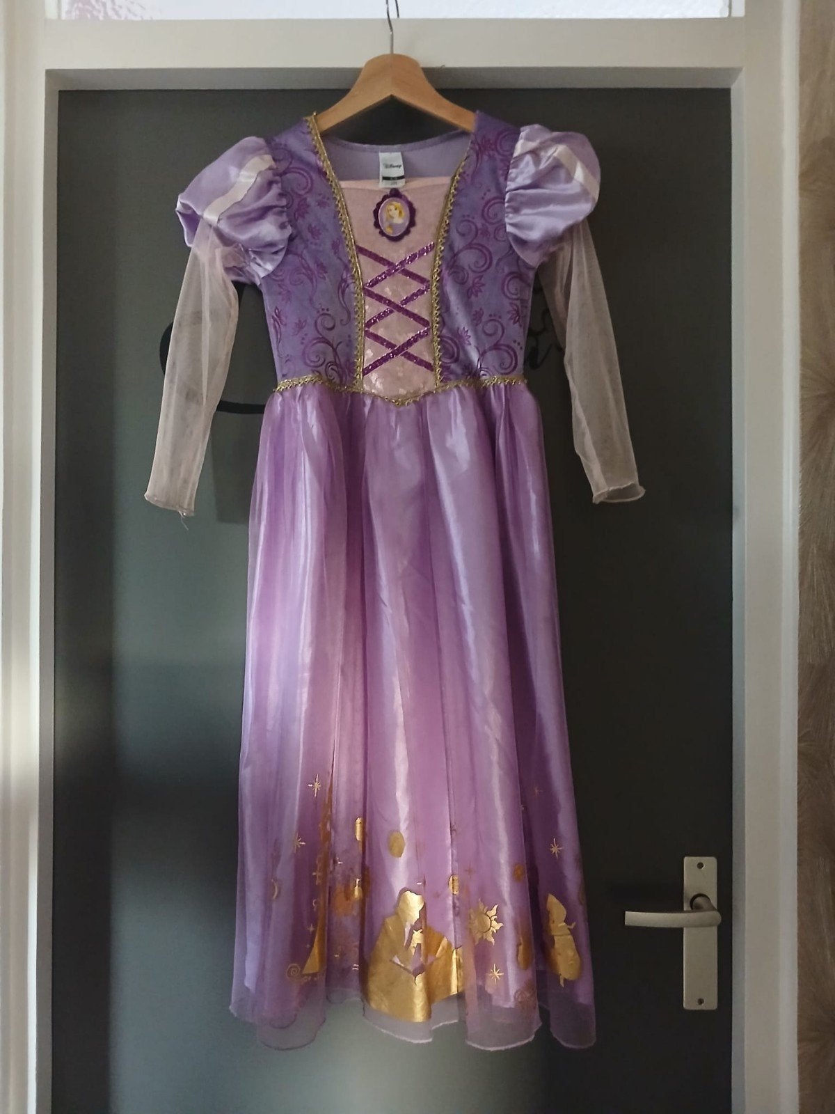 Frozen Elsa Verkleedjurk - Maat 134, Ophalen of Verzenden, Gebruikt, 134 t/m 140, Meisje