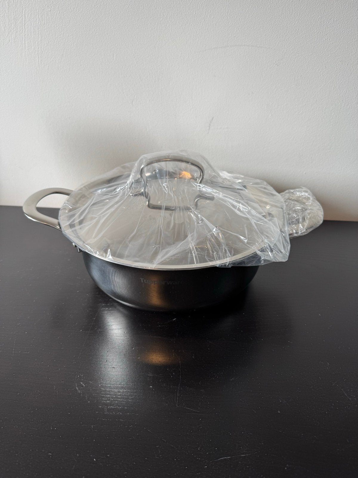 Tupperware Chef Series Mirage pan 3,5L - Nieuw, Met deksel, Nieuw, Ophalen of Verzenden, Rvs
